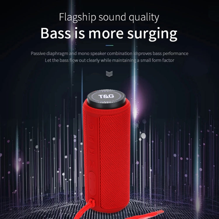 T&G TG332 10W HIFI Stereo Waterproof Portable Bluetooth Speaker(Gray) - Desktop Speaker by T&G | Online Shopping South Africa | PMC Jewellery | Buy Now Pay Later Mobicred