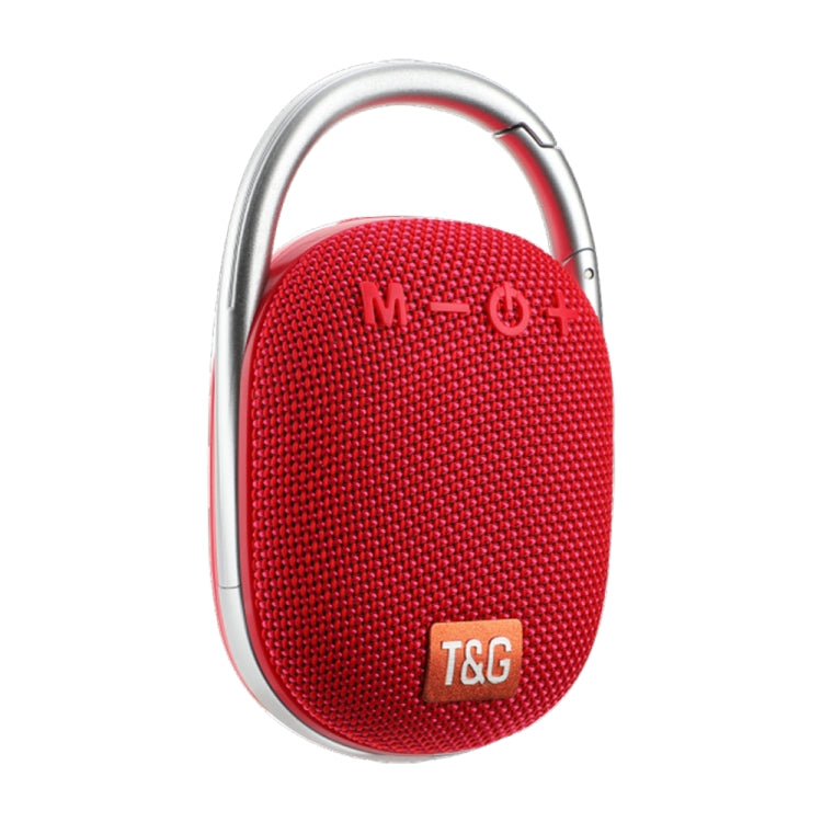 T&G TG321 TWS Portable Wireless Outdoor Mini Speaker with LED Light(Red) - Mini Speaker by T&G | Online Shopping South Africa | PMC Jewellery