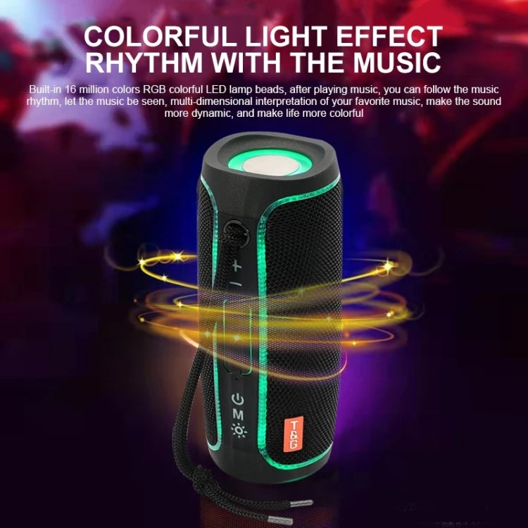 T&G TG288 TWS Portable LED Light Bluetooth Speaker(Black) - free shipping - PMC TechLife - Order now!