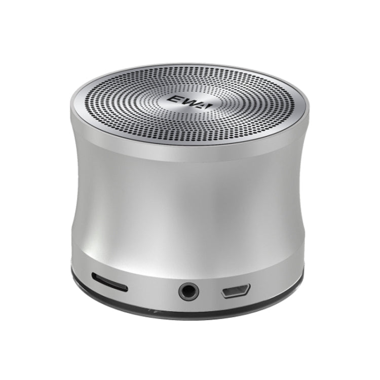 EWA A109+ TWS Stereo Portable Metal Bluetooth Speaker(Sliver) - Mini Speaker by EWA | Online Shopping South Africa | PMC Jewellery