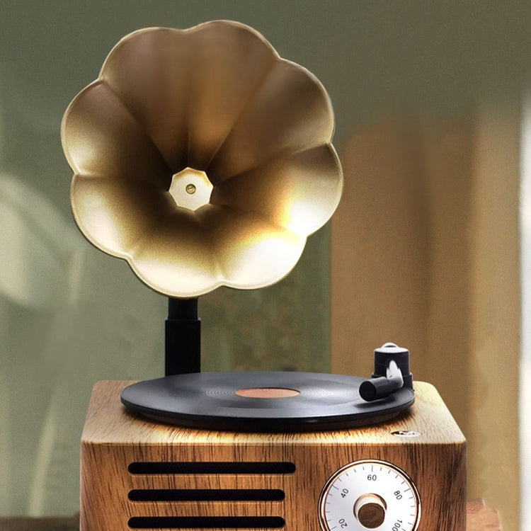 T15 Vinyl Atomic Bluetooth Retro Wireless Audio Desktop Speaker - Desktop Speaker by PMC TechLife | Online Shopping South Africa | PMC TechLife