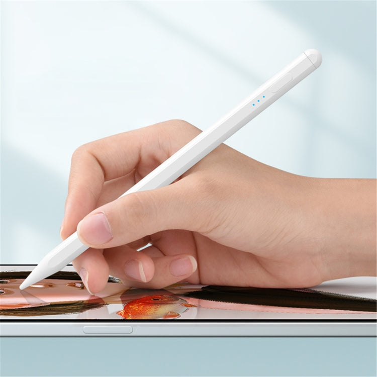 Tablet Phone Universal Capacitive Stylus For iPad Mini6/Mini5/Air3 10.5/Pro 11/Air4 10.9/ 10.2 /Pro  12.9 (White) - Stylus Pen by PMC Jewellery | Online Shopping South Africa | PMC Jewellery