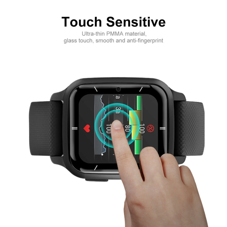 5 PCS Compatible with Garmin Venu SQ 2 ENKAY 3D Full Coverage Soft PC Edge + PMMA HD Screen Protector Film(Sport Version) - Screen Protector by ENKAY | Online Shopping South Africa | PMC TechLife | Buy Now Pay Later Mobicred