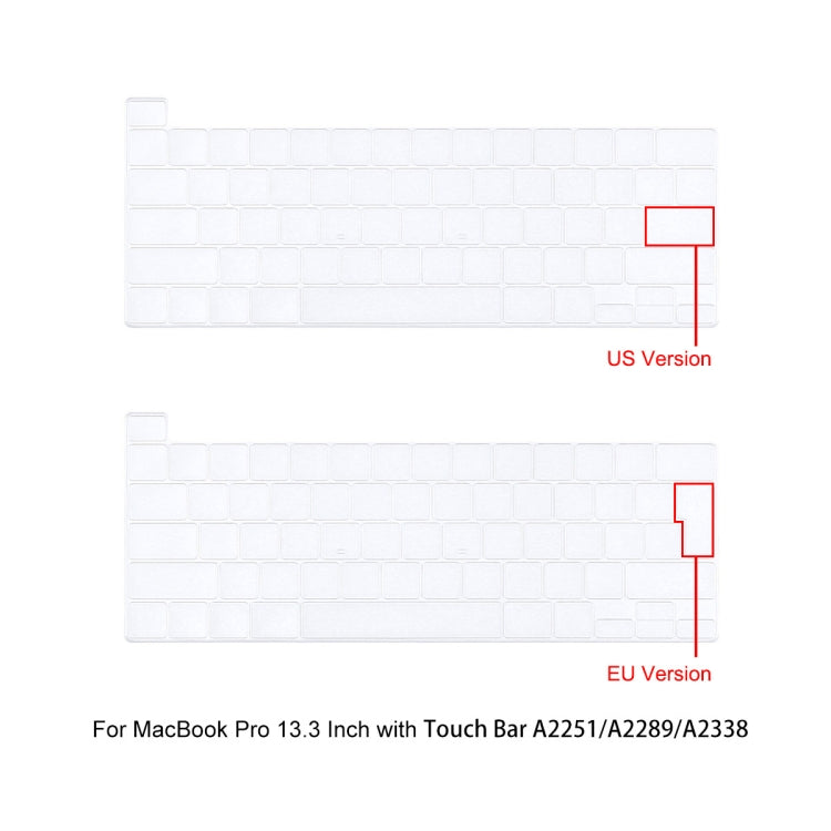 For MacBook Pro 13.3 A2251/A2289/A2338 ENKAY Hat-Prince 3 in 1 Spaceman Pattern Laotop Protective Crystal Case with TPU Keyboard Film / Anti-dust Plugs, Version:EU(Spaceman No.1) - MacBook Pro Cases by ENKAY | Online Shopping South Africa | PMC Jewellery