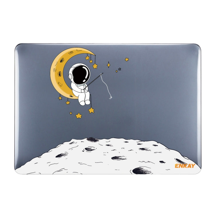 For MacBook Pro 15.4 A1707/A1990 ENKAY Hat-Prince 3 in 1 Spaceman Pattern Laotop Protective Crystal Case with TPU Keyboard Film / Anti-dust Plugs, Version:EU(Spaceman No.3) - MacBook Pro Cases by ENKAY | Online Shopping South Africa | PMC Jewellery