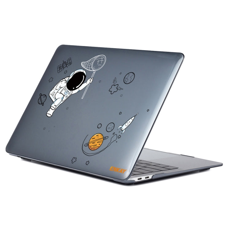 For MacBook Pro 16.1 A2141 ENKAY Hat-Prince 3 in 1 Spaceman Pattern Laotop Protective Crystal Case with TPU Keyboard Film / Anti-dust Plugs, Version:US(Spaceman No.2) - MacBook Pro Cases by ENKAY | Online Shopping South Africa | PMC TechLife | Buy Now Pay Later Mobicred