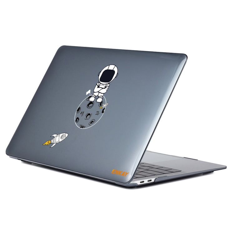For MacBook Pro 16.1 A2141 ENKAY Hat-Prince 3 in 1 Spaceman Pattern Laotop Protective Crystal Case with TPU Keyboard Film / Anti-dust Plugs, Version:US(Spaceman No.4) - MacBook Pro Cases by ENKAY | Online Shopping South Africa | PMC TechLife | Buy Now Pay Later Mobicred