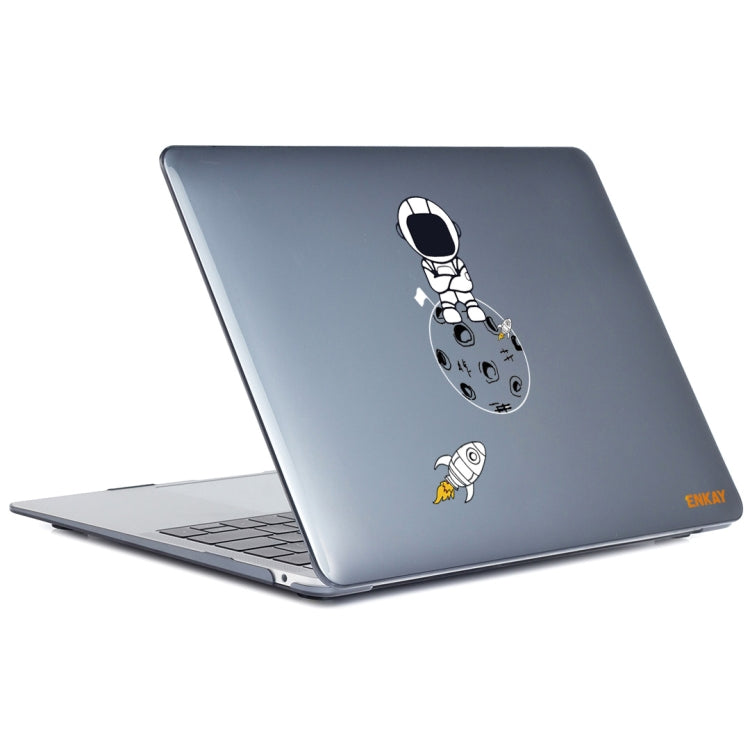 For MacBook Pro 16.1 A2141 ENKAY Hat-Prince 3 in 1 Spaceman Pattern Laotop Protective Crystal Case with TPU Keyboard Film / Anti-dust Plugs, Version:US(Spaceman No.4) - MacBook Pro Cases by ENKAY | Online Shopping South Africa | PMC TechLife | Buy Now Pay Later Mobicred