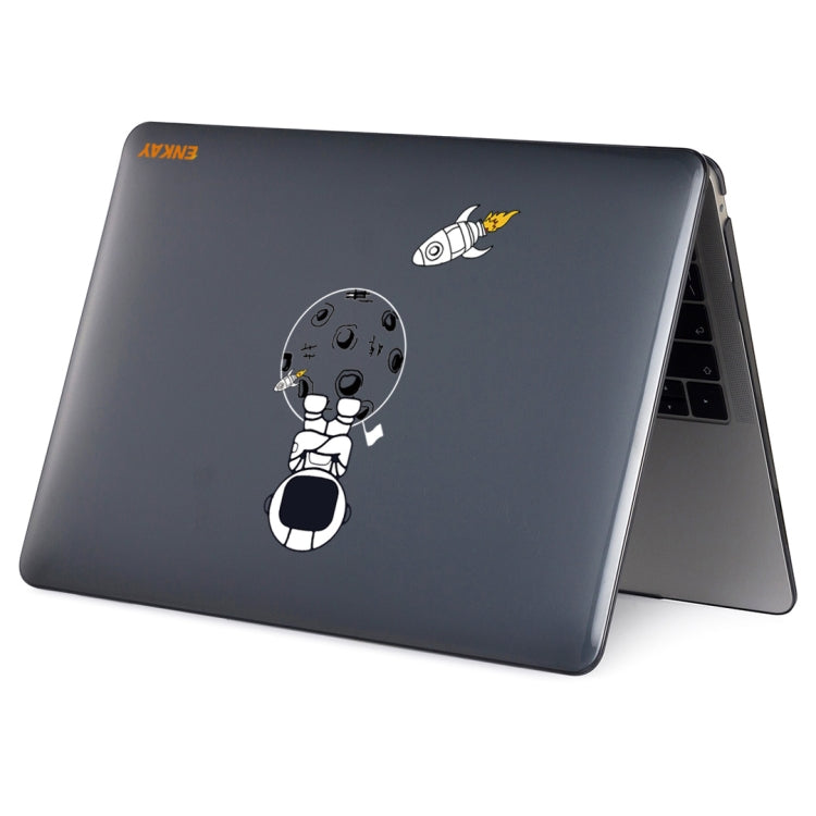For MacBook Pro 16.1 A2141 ENKAY Hat-Prince 3 in 1 Spaceman Pattern Laotop Protective Crystal Case with TPU Keyboard Film / Anti-dust Plugs, Version:US(Spaceman No.4) - MacBook Pro Cases by ENKAY | Online Shopping South Africa | PMC TechLife | Buy Now Pay Later Mobicred