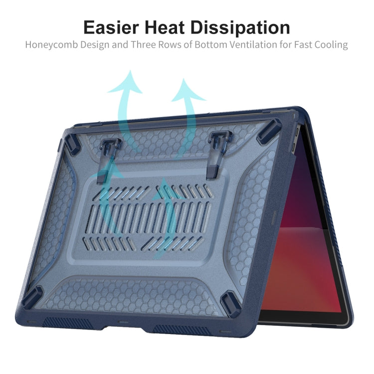 For MacBook Pro 13.3 A2251/A2289/A2338 ENKAY Hat-Prince 3 in 1 Protective Bracket  Case Cover Hard Shell with TPU Keyboard Film / Anti-dust Plugs, Version:EU(Black) - free shipping - PMC TechLife - Order now!