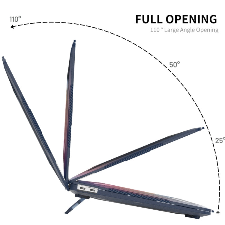 For MacBook Pro 13.3 A2251/A2289/A2338 ENKAY Hat-Prince 3 in 1 Protective Bracket  Case Cover Hard Shell with TPU Keyboard Film / Anti-dust Plugs, Version:EU(Black) - free shipping - PMC TechLife - Order now!