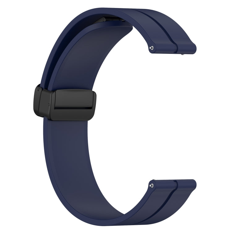 Compatible with Garmin Garminmove Style 20mm Solid Color Magnetic Clasp Silicone Watch Band(Midnight Blue) - free shipping - PMC TechLife - Order now!
