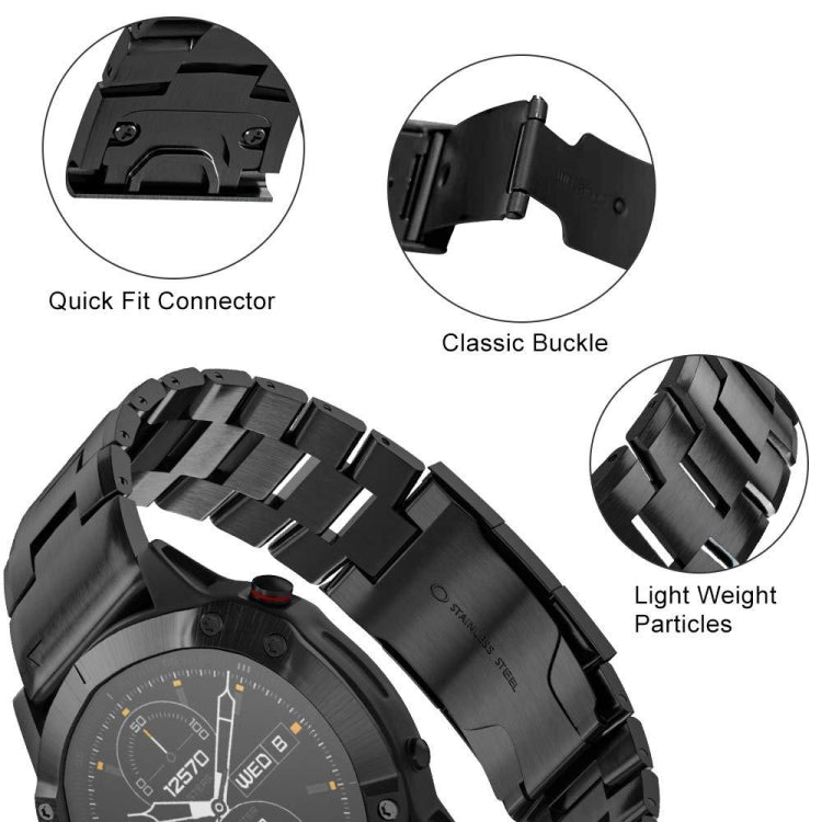 Compatible with Garmin Tactix 7 Pro 26mm Titanium Alloy Quick Release Watch Band(Titanium Gray) - free shipping - PMC TechLife - Order now!