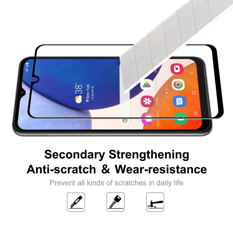 For Samsung Galaxy A14 5G 5pcs ENKAY Hat-Prince 6D Full Glue Tempered Glass Full Film - Galaxy Tempered Glass by ENKAY | Online Shopping South Africa | PMC Jewellery | Buy Now Pay Later Mobicred