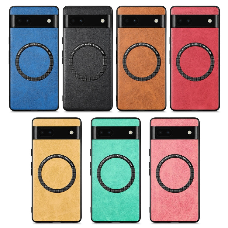 For Google Pixel 6A Solid Color Leather Phone Case(Red) - free shipping - PMC TechLife - Order now!