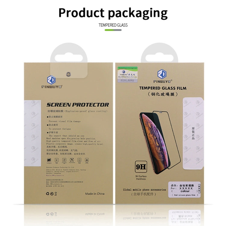 For Google Pixel 7A PINWUYO 9H 2.5D Full Screen Tempered Glass Film(Black) - free shipping - PMC TechLife - Order now!