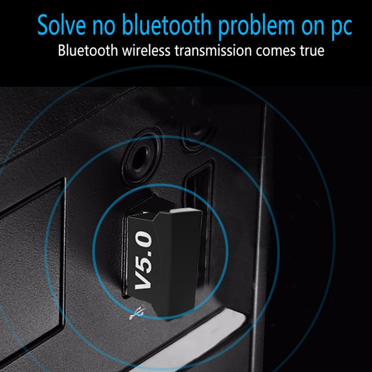 Computer Bluetooth Adapter 5.0 USB Desktop Dongle WiFi Audio Receiver Transmitter - Audio Receiver Transmitter by PMC TechLife | Online Shopping South Africa | PMC TechLife