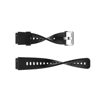 For Huawei Band 6 Solid Color Silicone Watch Band(Black) - Smart Wear by PMC Jewellery | Online Shopping South Africa | PMC Jewellery