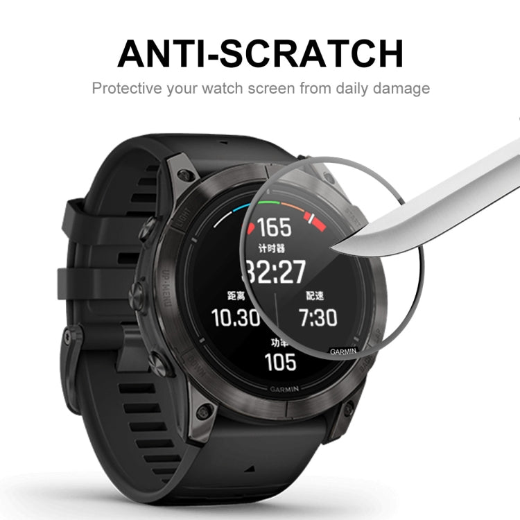 For Garmin Epix Pro Gen 2 51mm 10pcs ENKAY 3D Full Coverage Soft PC Edge + PMMA HD Screen Protector Film - Screen Protector by ENKAY | Online Shopping South Africa | PMC TechLife | Buy Now Pay Later Mobicred
