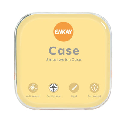 For Samsung Galaxy Watch6 Classic 47mm ENKAY Hat-Prince 2 in 1 TPU Armor Watch Case + 0.2mm 9H Tempered Glass Screen Protector(Dark Blue) - Watch Cases by ENKAY | Online Shopping South Africa | PMC Jewellery