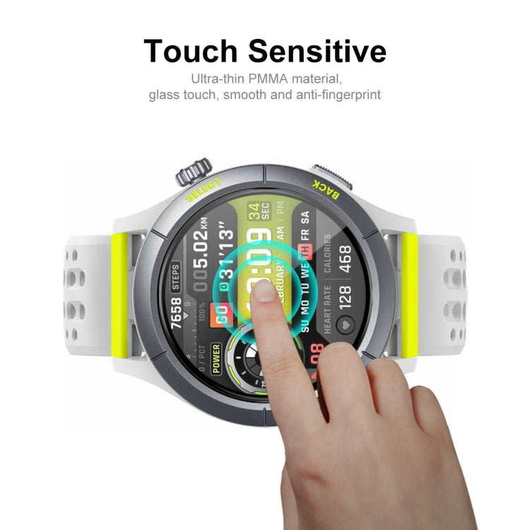 For Amazfit Cheetah / Cheetah Pro 2pcs ENKAY 3D Full Coverage Soft PC Edge PMMA HD Screen Film - free shipping - PMC TechLife - Order now!