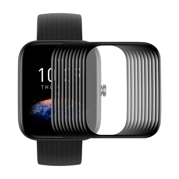 For Amazfit Bip 5 / Bip 5 Pro 10pcs ENKAY 3D Full Coverage Soft PC Edge PMMA HD Screen Film - Screen Protector by ENKAY | Online Shopping South Africa | PMC TechLife | Buy Now Pay Later Mobicred