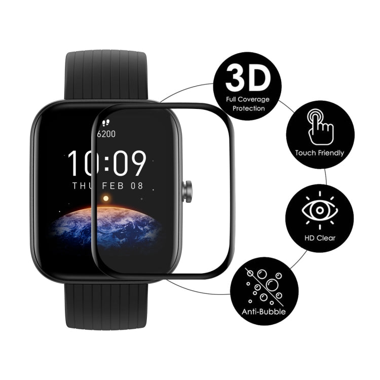 For Amazfit Bip 5 / Bip 5 Pro 10pcs ENKAY 3D Full Coverage Soft PC Edge PMMA HD Screen Film - Screen Protector by ENKAY | Online Shopping South Africa | PMC TechLife | Buy Now Pay Later Mobicred