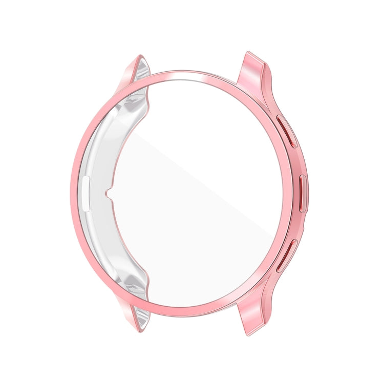 For Garmin Venu 3 ENKAY Hat-Prince Full Coverage Electroplated TPU Watch Case with Screen Protection(Pink) - Watch Cases by ENKAY | Online Shopping South Africa | PMC Jewellery