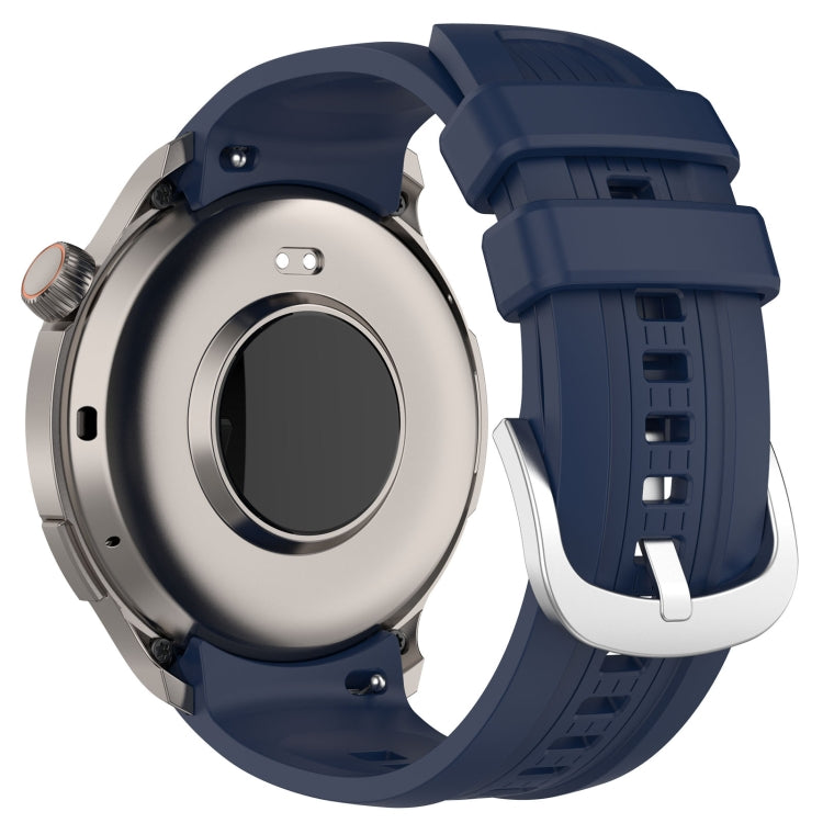 For Amazfit Balance A2286 Vertical Texture Silicone Watch Band(Midnight) - Watch Bands by PMC TechLife | Online Shopping South Africa | PMC TechLife