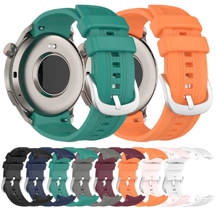 For Amazfit Balance A2286 Vertical Texture Silicone Watch Band(Green) - Watch Bands by PMC TechLife | Online Shopping South Africa | PMC TechLife