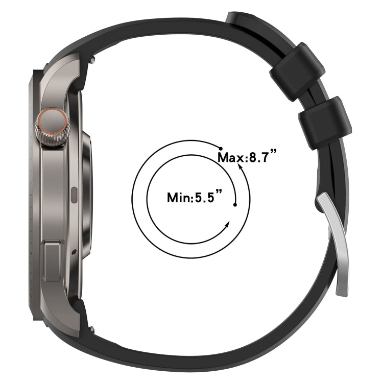 For Amazfit Balance A2286 Vertical Texture Silicone Watch Band(Green) - Watch Bands by PMC TechLife | Online Shopping South Africa | PMC TechLife