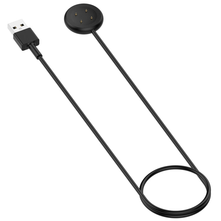 For Google Pixel Watch 2 USB Interface Smart Watch Charging Cable, Length: 1m(Black) - Other by PMC TechLife | Online Shopping South Africa | PMC TechLife