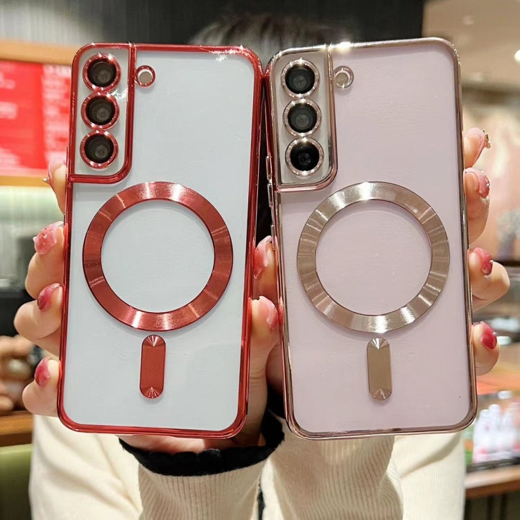 For Samsung Galaxy Note10+ MagSafe Electroplating TPU Phone Case(Silver) - Galaxy Phone Cases by PMC TechLife | Online Shopping South Africa | PMC TechLife