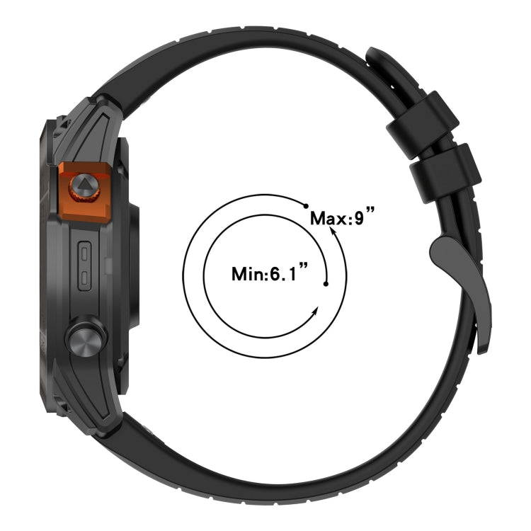 Compatible with Garmin Fenix 6X 26mm Quick Release Silicone Watch Band(Purple) - free shipping - PMC TechLife - Order now!