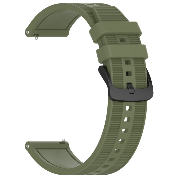 For Huawei Watch GT3 Pro 46mm 22mm Textured Silicone Solid Color Watch Band(Green) - free shipping - PMC TechLife - Order now!