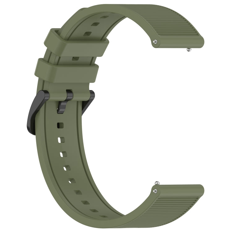For Honor Watch GS 3i 22mm Textured Silicone Solid Color Watch Band(Grey) - Watch Bands by PMC TechLife | Online Shopping South Africa | PMC TechLife