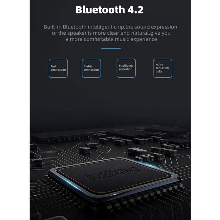 Fineblue MK-22 TWS Magnetic Absorption Bluetooth Speaker With LED Light Speaker - free shipping - PMC TechLife - Order now!