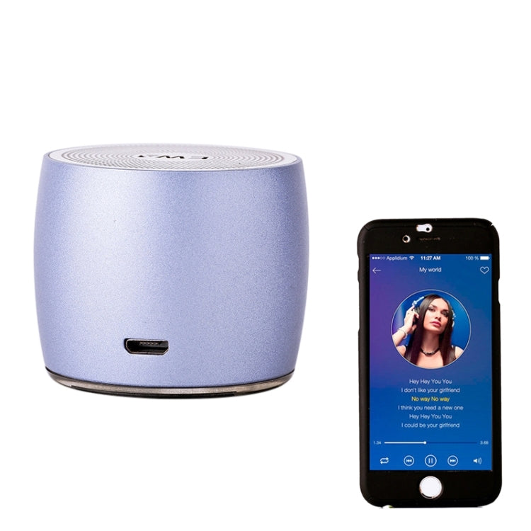 EWA A103 Portable Bluetooth Speaker Wireless Heavy Bass Bomm Box Subwoofer Phone Call Surround Sound Bluetooth Shower Speaker(Blue) - Mini Speaker by EWA | Online Shopping South Africa | PMC Jewellery | Buy Now Pay Later Mobicred