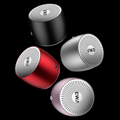 EWA A103 Portable Bluetooth Speaker Wireless Heavy Bass Bomm Box Subwoofer Phone Call Surround Sound Bluetooth Shower Speaker(Red) - Mini Speaker by EWA | Online Shopping South Africa | PMC Jewellery | Buy Now Pay Later Mobicred