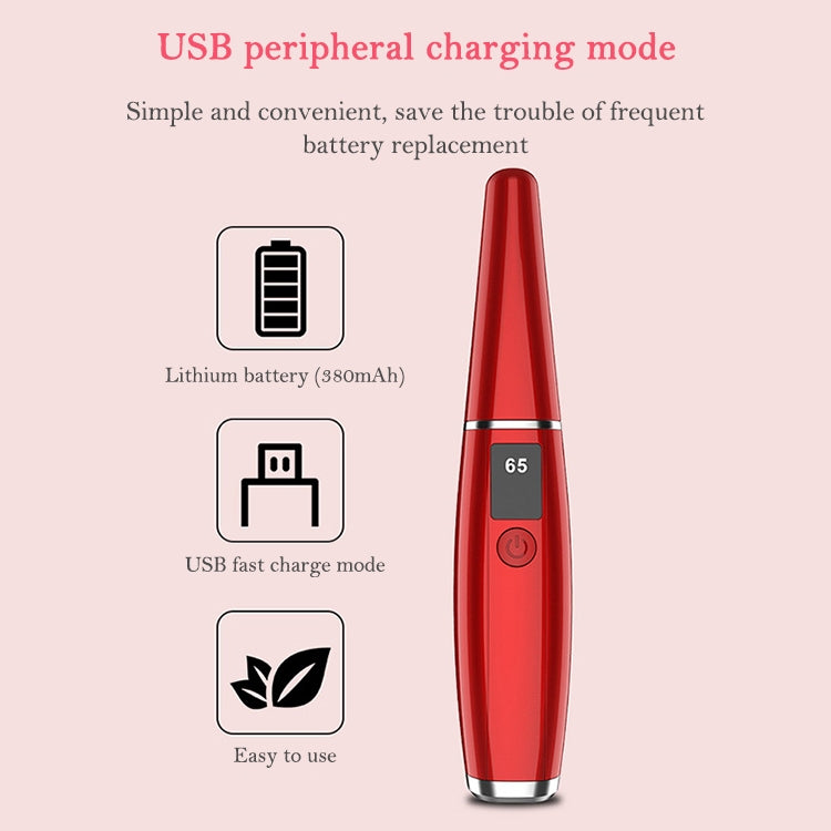 Electric Eyelash Curler  Charging Beauty Tool(Red) - Eyes by PMC Jewellery | Online Shopping South Africa | PMC Jewellery