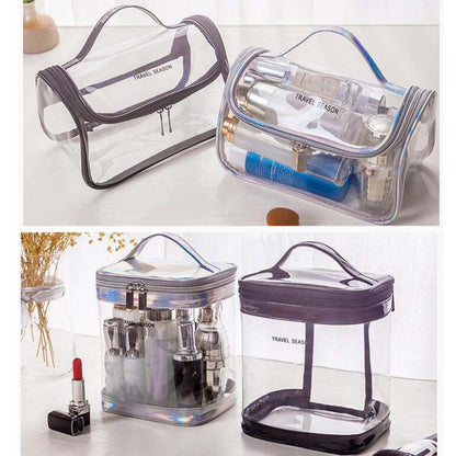 Travel Cosmetic Bag Creative Multifunctional Washing Storage Bag, Style:Cylinder(Transparent) - Storage Boxes by PMC Jewellery | Online Shopping South Africa | PMC Jewellery