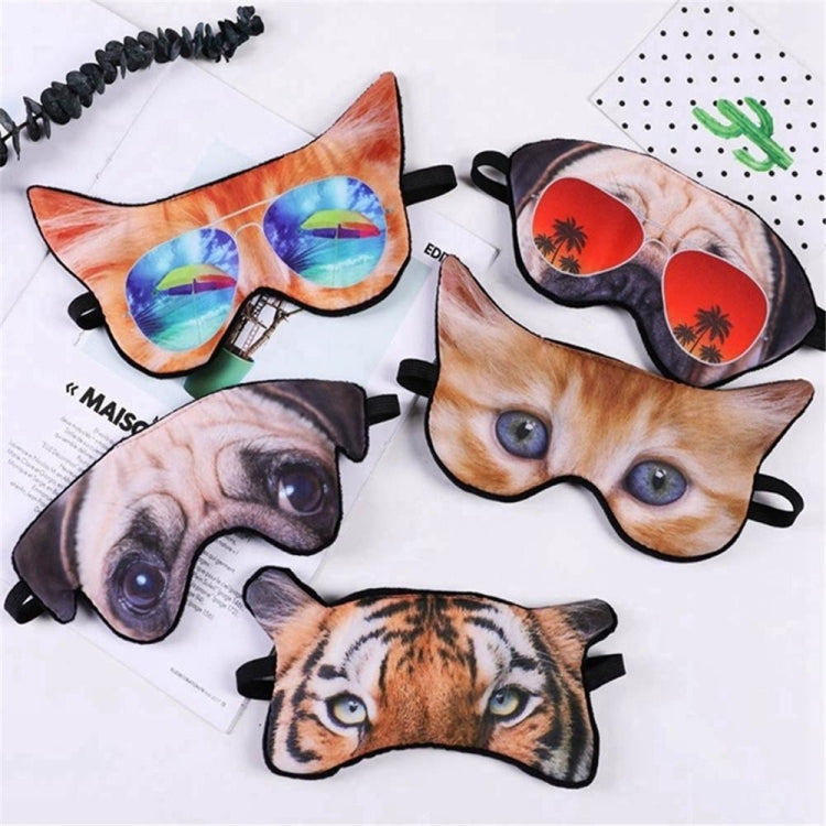 3D Eye Mask Shading Sleeping Cartoon Animal Printed Eye Mask(Pug) - free shipping - PMC TechLife - Order now!