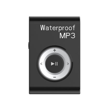 C26 IPX8 Waterproof Swimming Diving Sports MP3 Music Player with Clip & Earphone, Support FM, Memory:8GB(Black) - MP3 Player by PMC Jewellery | Online Shopping South Africa | PMC Jewellery