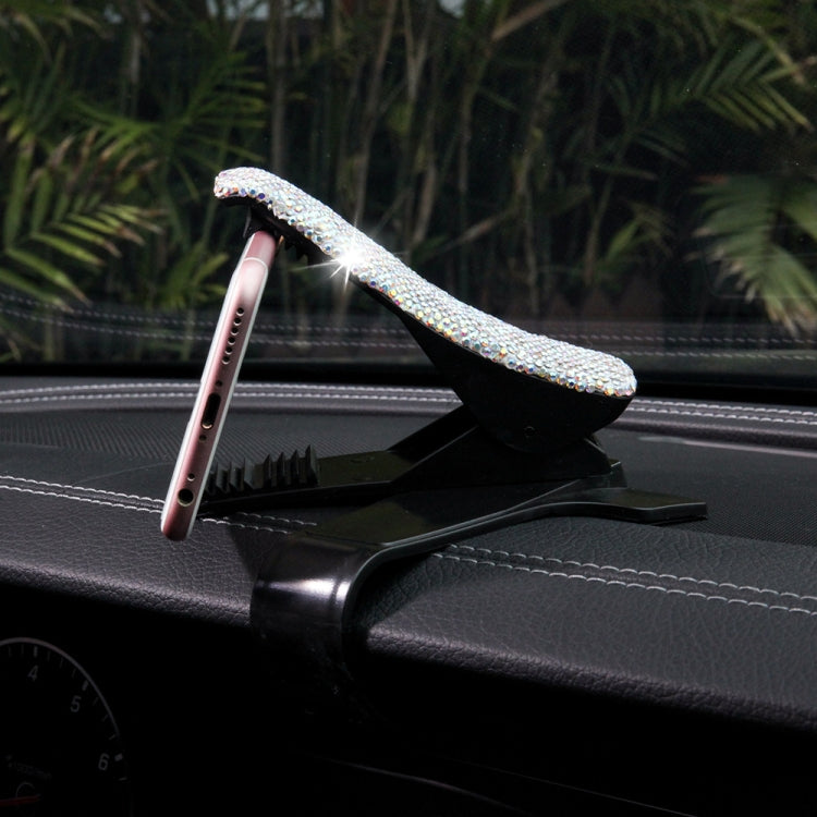 Diamond Car Phone Holder 360 Degree Rotating Creative Car Dashboard Mobile Holders(AB) - Car Holders by PMC Jewellery | Online Shopping South Africa | PMC Jewellery