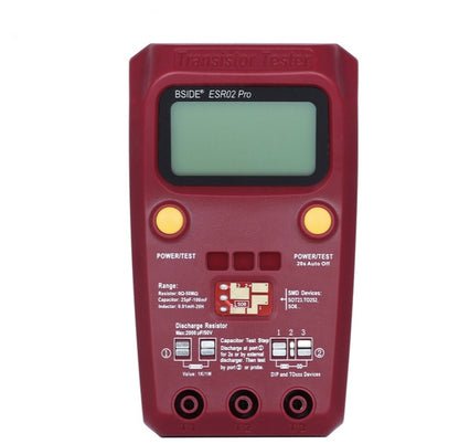 BSIDE ESR02 Pro Digital Transistor Test Table M328 Resistance Inductance Capacitance ESR Tester - Digital Multimeter by BSIDE | Online Shopping South Africa | PMC Jewellery | Buy Now Pay Later Mobicred