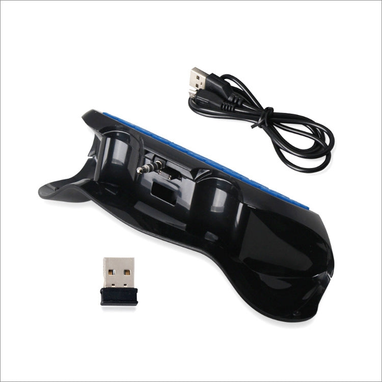 DOBE TP4-022 2.4G Wireless Controller Keyboard ABS Game Keyboard for PS4 / Slim(Blue) - free shipping - PMC TechLife - Order now!
