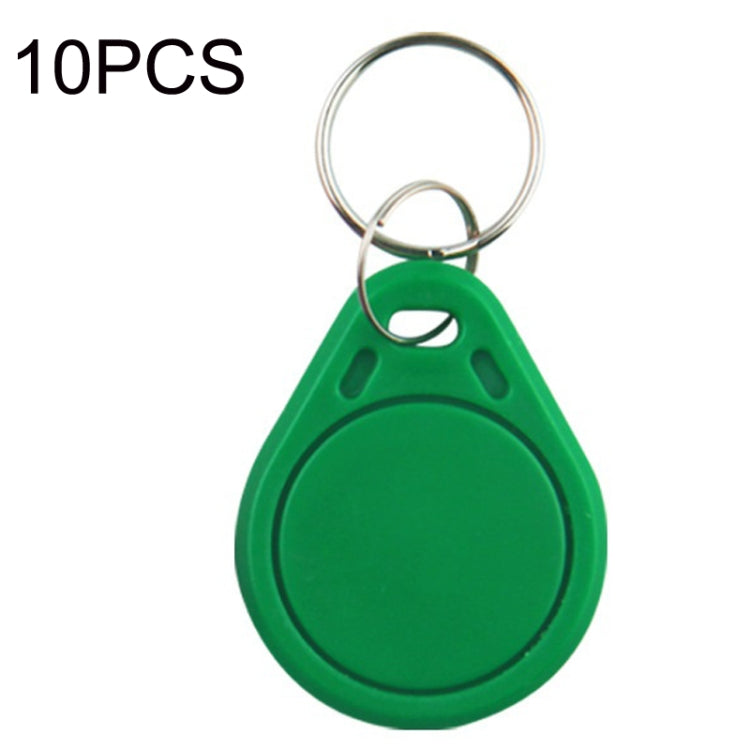 10PCS IC Access Control Card Entree Control M1 Compatibel Fudan Rfid 13.56Mhz Keyfob Sleutelhanger Tag Sleutelhanger(Green) - free shipping - PMC TechLife - Order now!
