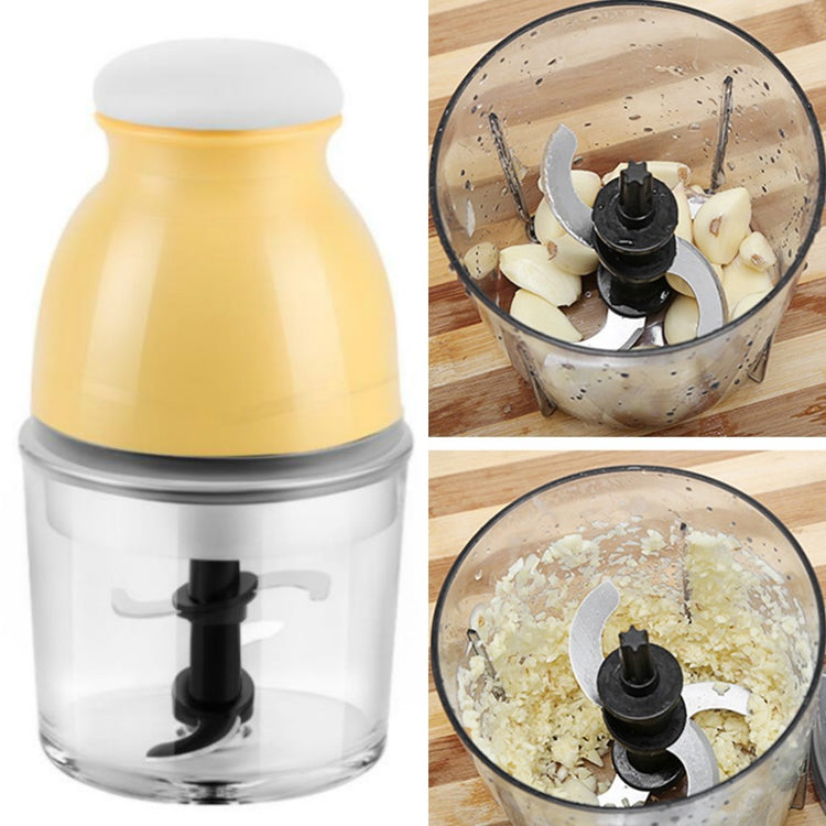 Portable Mixing Cup Electric Soy Milk Juicer Multi-function Cooking Machine Home Meat Grinder(Beige) - free shipping - PMC TechLife - Order now!