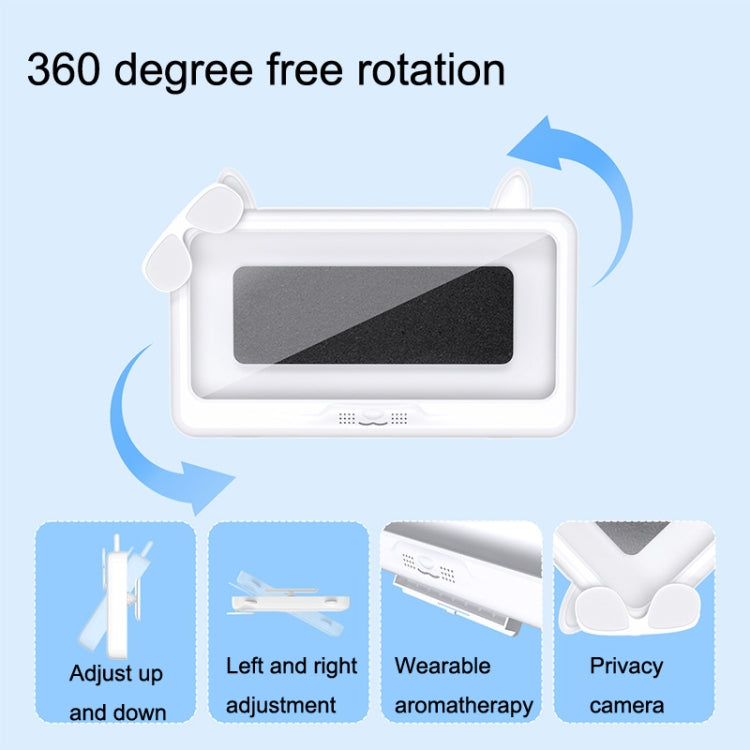 Bathroom Water-resistant Mobile Phone Holder Bathing Watch TV Removable Touch Screen Phone Case(White) - Hand-Sticking Bracket by PMC TechLife | Online Shopping South Africa | PMC TechLife