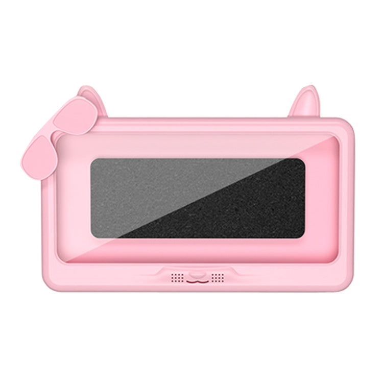 Bathroom Water-resistant Mobile Phone Holder Bathing Watch TV Removable Touch Screen Phone Case(Pink) - Hand-Sticking Bracket by PMC TechLife | Online Shopping South Africa | PMC TechLife